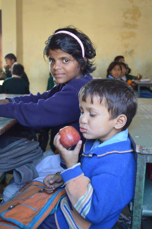 Fruit Distribution in Newly Adopted School (40)